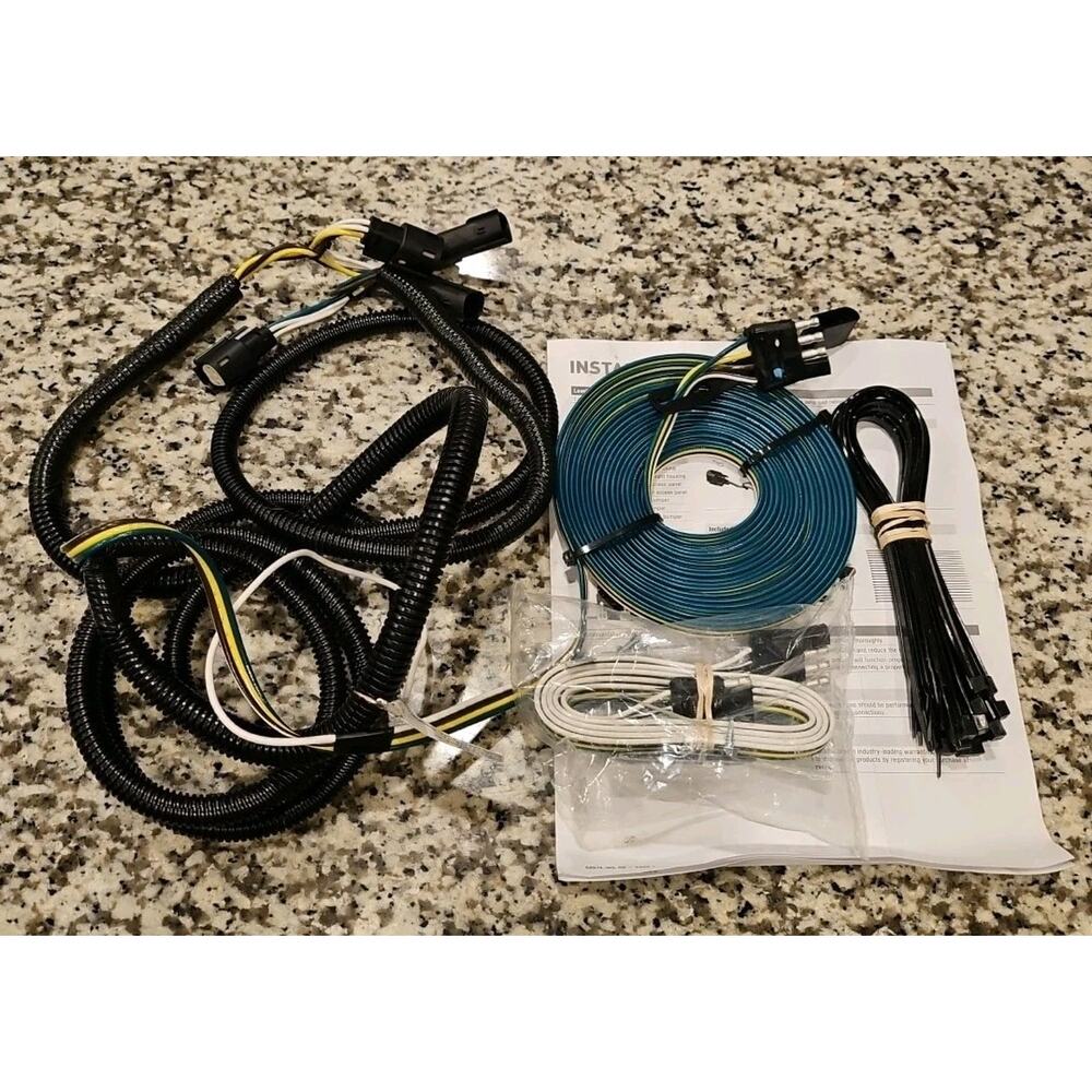 CURT 58974 Custom Towed-Vehicle RV Wiring Harness Select Chevrolet Equinox
